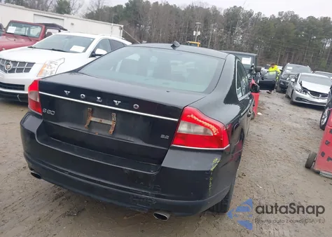 2010 Volvo S80 3.2 z USA, uszkodzony, nr VIN YV1960AS3A1116711